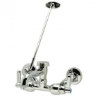 Zurn Z841M1-XL Sink Faucet  6in Vacuum Breaker Spout, Lever Hles, Pail Hook, 3/4in Hose End  Brace L